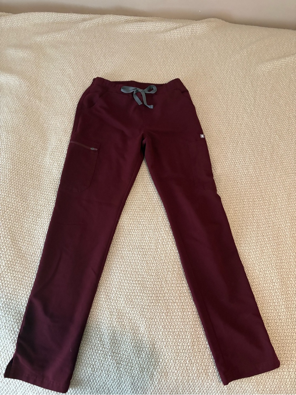 Women’s Maroon Figs Scrub Pants